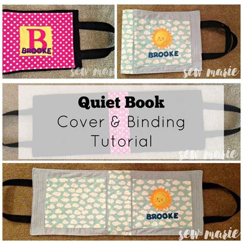 quiet book binding tutorial