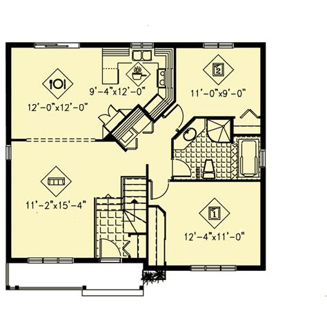 split level ranch house plan pm architectural designs house plans