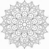 Mandala Coloring Pages Printable Flower Mandalas Colouring Adult Drawing Etsy Books Print Book Patterns Abstract Adults Color Pdf Sheets Colorir sketch template