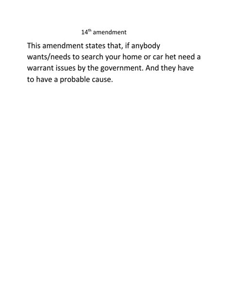 14th Amendment Docx