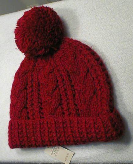new abercrombie and fitch womens hat cap red nwot