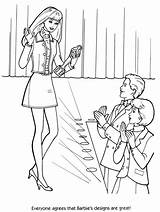 Coloring Pages Model Fashion Mannequin Top Barbie Print Drawing Res Getdrawings Printable Getcolorings sketch template