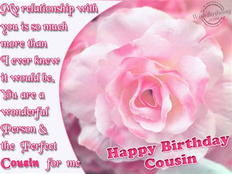 happy birthday   wonderful cousin wishbirthdaycom