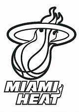 Nba Coloring Logo Pages Logos Basketball Miami Heat Drawing Color Teams Symbol Cavaliers Printable Coloringpagesfortoddlers Cleveland Patriots National Drawings Colouring sketch template