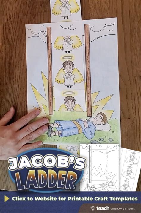 jacobs ladder craft heavenly fun  kids
