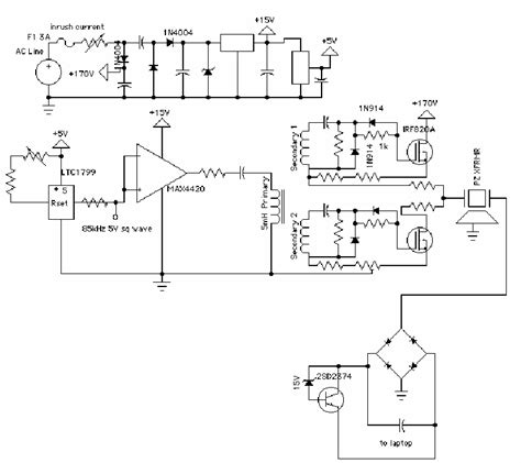 hp laptop adapter circuit diagram wiring diagram