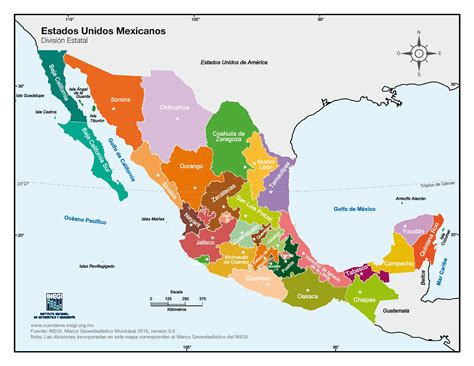25 Imagenes Mapa De Mexico Y Sus Estados Con Nombres Images And