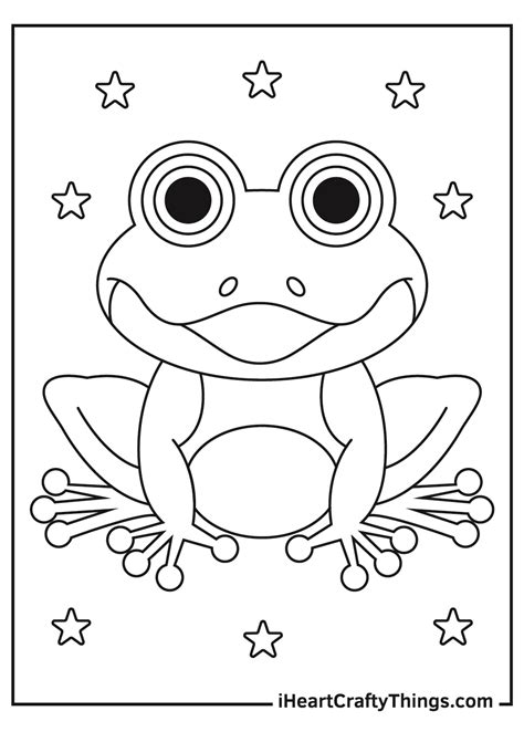 frog coloring pages updated