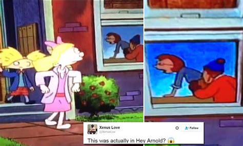 hey arnold creator denies cartoon had saucy sex scene hidden in it