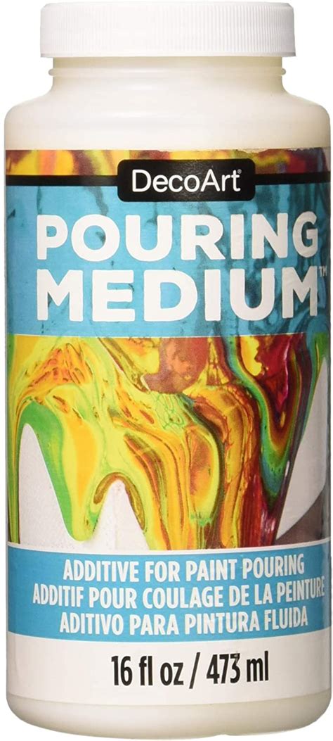 pouring mediums  acrylic paint  add flow   work