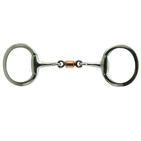 eggbutt snaffle wcopper roller equine outfitters llc