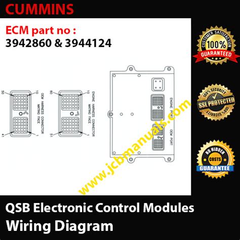 cummins qsb electronic control modules wiring diagram