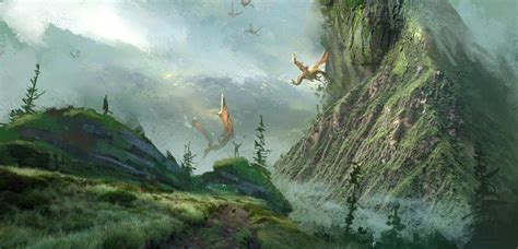 dragon mountain  lynoghe  deviantart