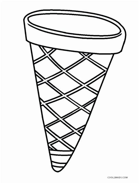 icecream cone coloring page elegant  printable ice cream coloring