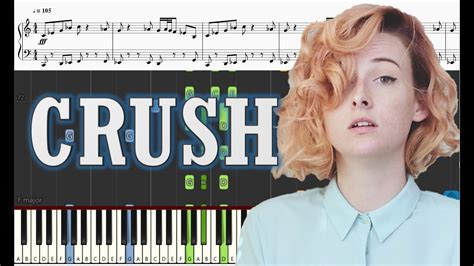 tessa violet crush piano tutorial  sheets youtube