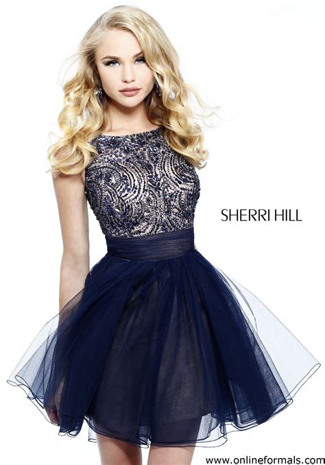 cheap sherri hill dresses sherri hill 11032 short dress dresses ♡ tüll abiballkleid