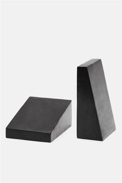 Tenfold New York — Soapstone Bookend Set Black — The Line