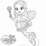 Coloring Butterbean Butterbeans Dazzle Poppy sketch template