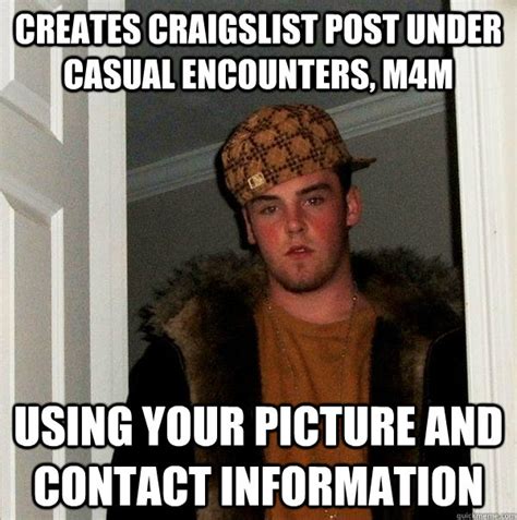 creates craigslist post under casual encounters m4m using