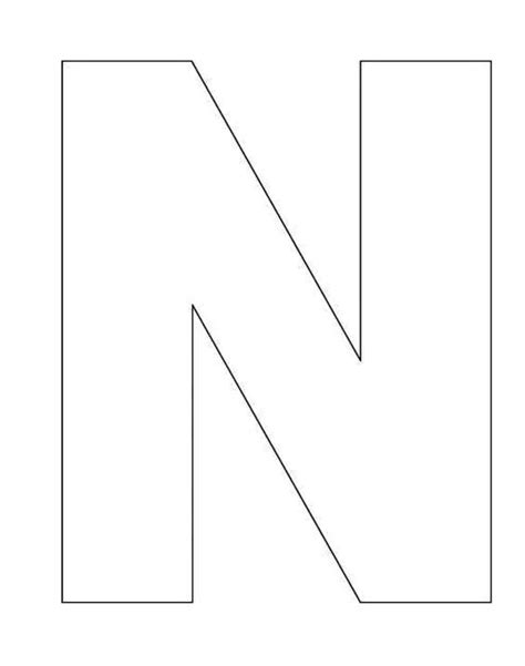 letter  outline printable alphabet letters alphabet letter