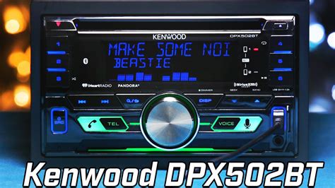 kenwood dpxbt double din stereo overview youtube