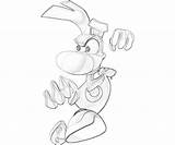 Rayman Coloring Pages Legends Angry Printable Xcolorings sketch template