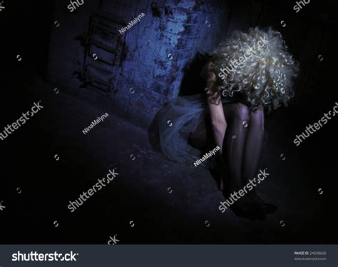 sad girl  hiding face stock photo  shutterstock