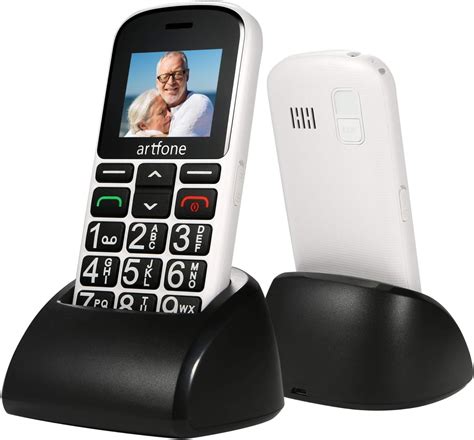 artfone big button mobile phone  elderly cs unlocked senior sim