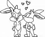 Bunny Bugs Lola Coloring Pages Baby Library Clipart Drawings sketch template