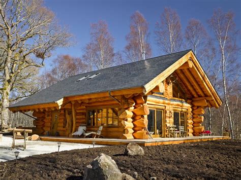 luxury canadian log cabin  dreamed   real luxury log cabin