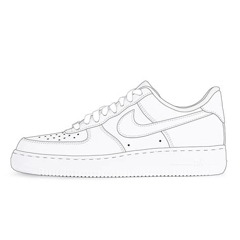 nike air force  coloring pages alittlefreak
