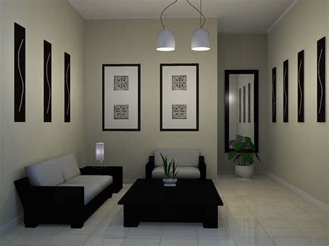 gambar desain ruang tamu minimalis modern nulis
