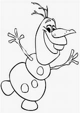 Olaf Coloring Snowman Pages Coloriage Imprimer sketch template