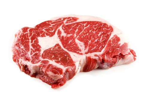 raw steak stock image image  isolated meat protein