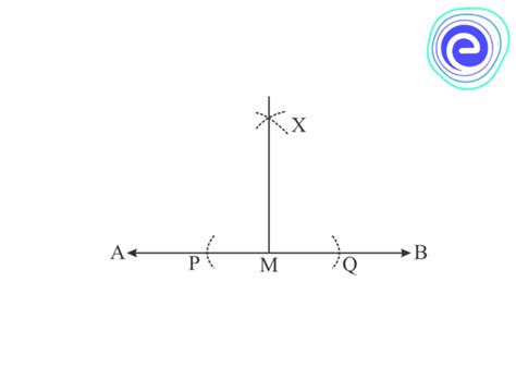 How To Construct The Perpendicular Bisector Line Segment Method