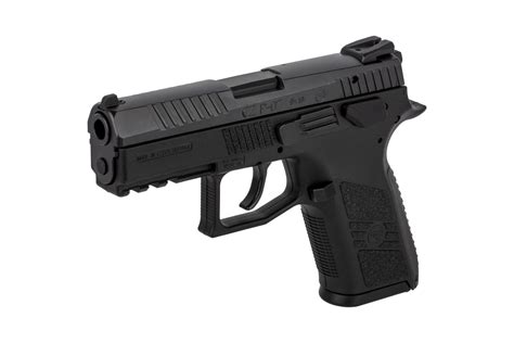 cz usa p  mm compact   handgun  barrel black cz