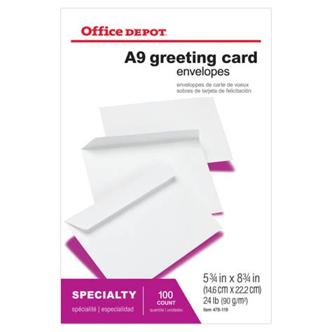 greeting card envelopes       white box