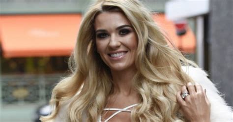 christine mcguinness puts on revealing display as she arrives for real