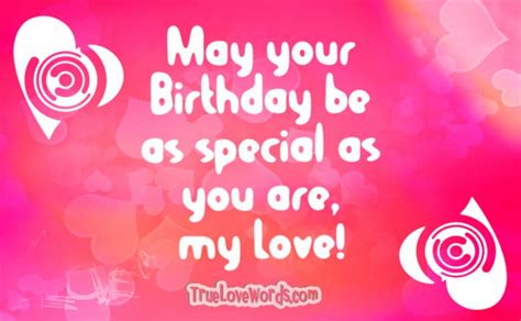 Sweet Birthday Wishes For Girlfriend True Love Words