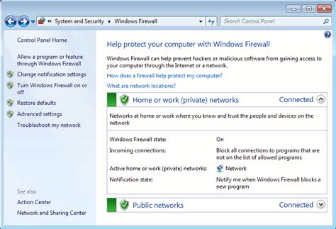 configuring windows firewall testleft documentation