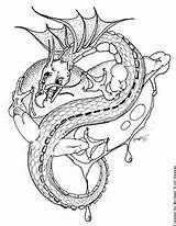 Dragon Heart Tattoo Drawings Hassified Deviantart Designs Drawing Tattoos Tree Life Tribal Scott Custom Michael sketch template