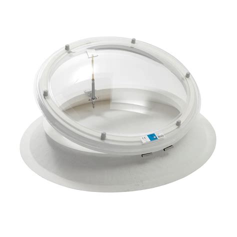 em dome circular opening dome  upstand  skylight company