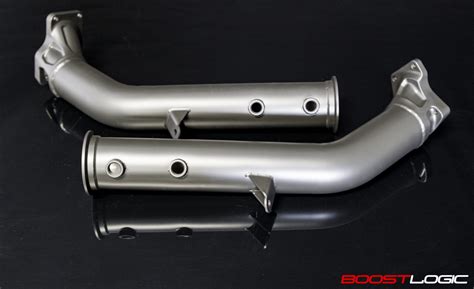 boost logic mercedes  stainless downpipes  midpipe kit boost logic