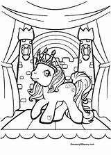 Pony Flurry sketch template