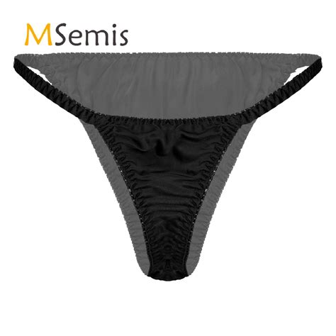 sissy lingerie for mens crossdress underwear g string thongs satin