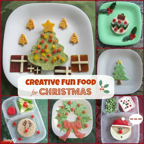 creative food creative fun food  christmas