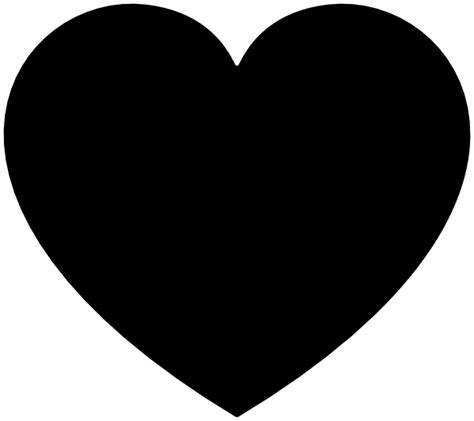 Black Heart Clip Art At Vector Clip Art Online