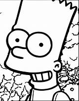Coloring Simpsons Wecoloringpage sketch template