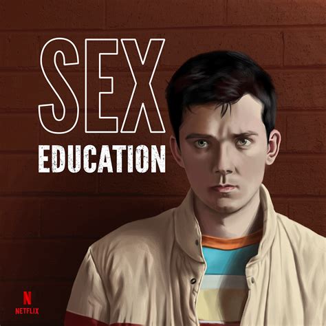 netflix sex education digital art on behance