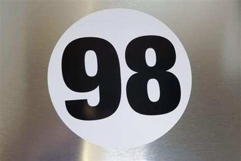 vinyl number decal roundels trackdecals